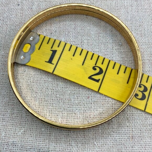 Monet Bundle Gold Tone Bangle Bracelet - Picture 4 of 5